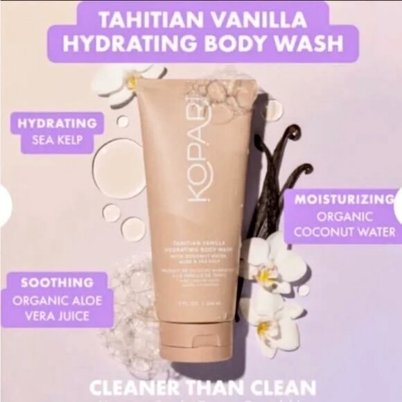 KOPARI Hydrating Body Wash Tahitian Vanilla 2.9 oz Tube NEW - Picture 5 of 7